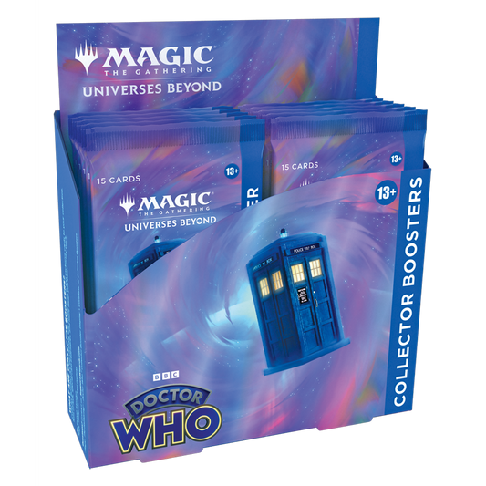 Magic the Gathering: Universes Beyond: Doctor Who Collector Booster Display