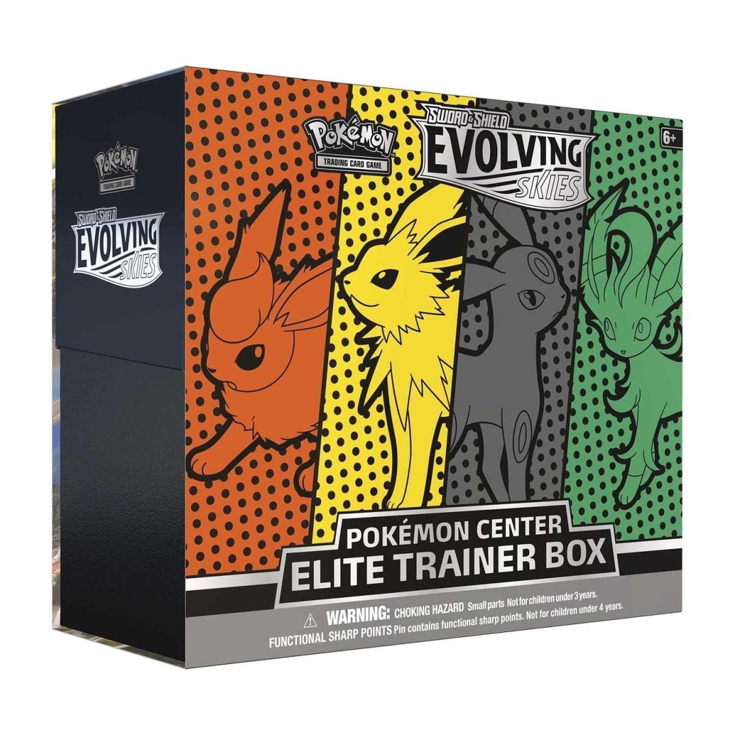 Pokemon: Evolving Skies Elite Trainer Box PKMN CENTER [Flareon/Jolteon/Umbreon/Leafeon] - SWSH07: Evolving Skies (SWSH07)