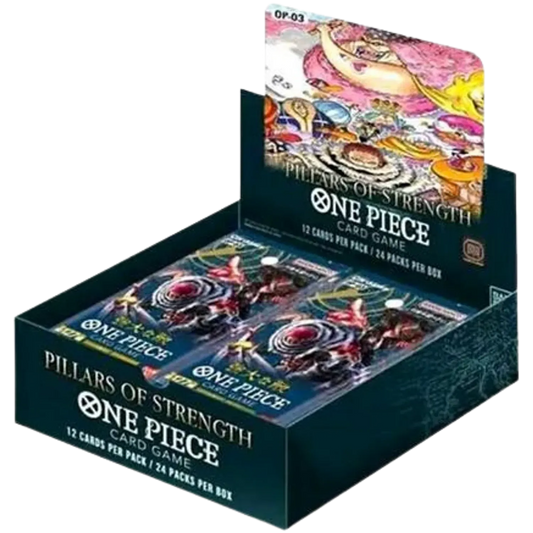 One Piece: Pillars of Strength Booster Box - Pillars of Strength (OP03)