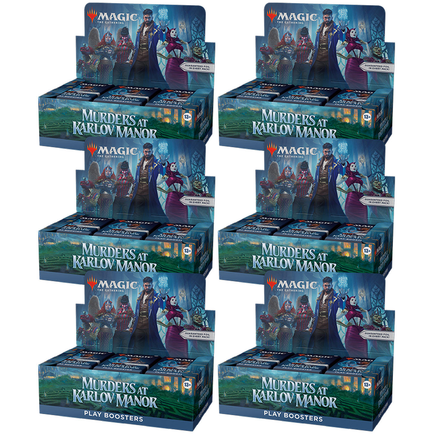 MTG: Murders at Karlov Manor Play Booster Case - 6 Boxes