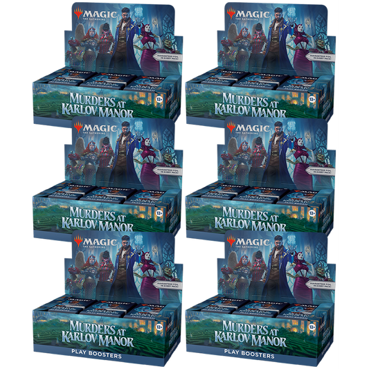 MTG: Murders at Karlov Manor Play Booster Case - 6 Boxes