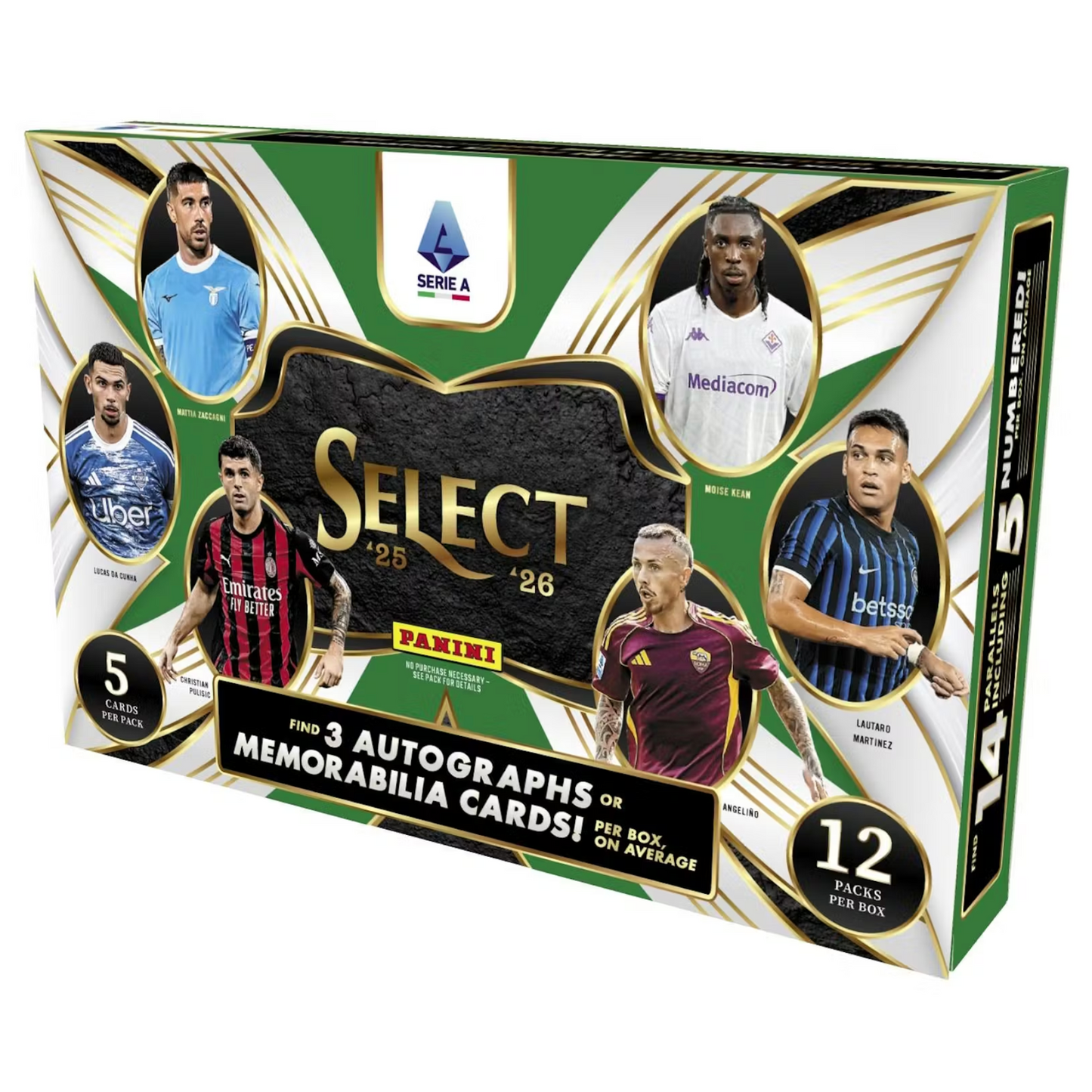 2025-26 Select Serie A Soccer Hobby Box