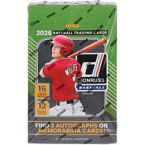 2026 Panini Donruss Baseball Hobby Box