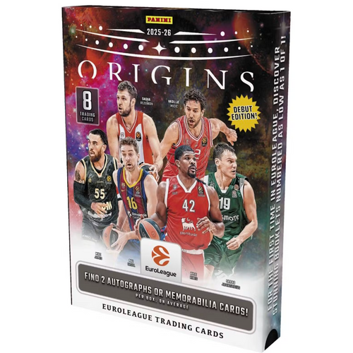 2025/26 Panini Origins EuroLeague Basketball Hobby Box