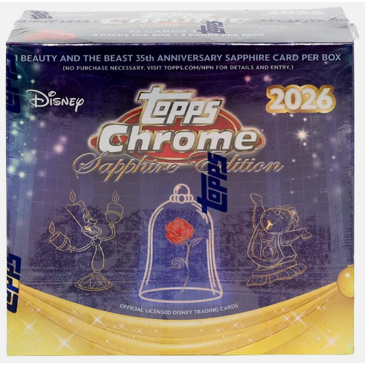 2026 Topps Disney Chrome Hobby Sapphire Edition