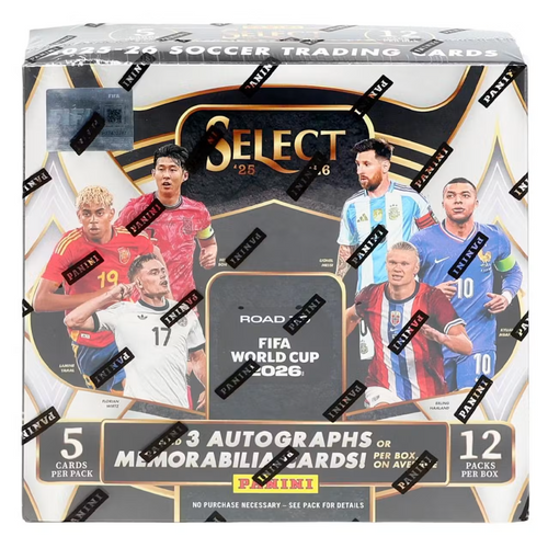 2025/26 Panini Select Road to FIFA World Cup Soccer Hobby Box