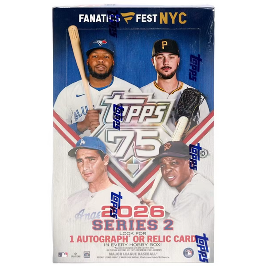 2026 Topps Series 2 Fanatics Fest NYC Hobby Box