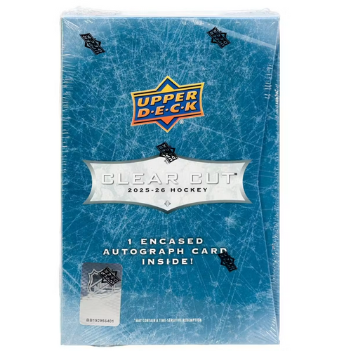 2025/26 Upper Deck Clear Cut Hockey Hobby Box