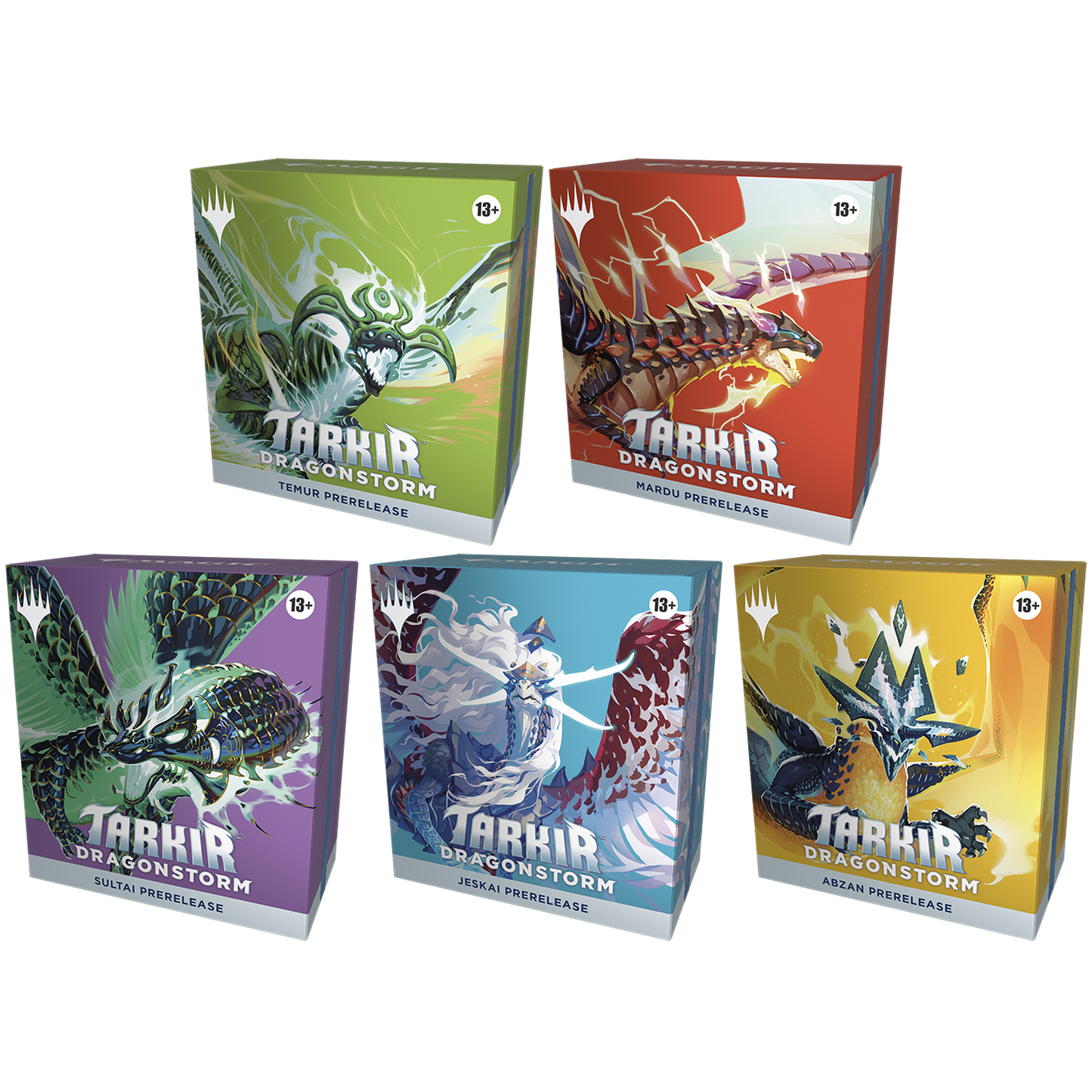 Tarkir: Dragonstorm Prerelease Pack - Clan Bundle of 5