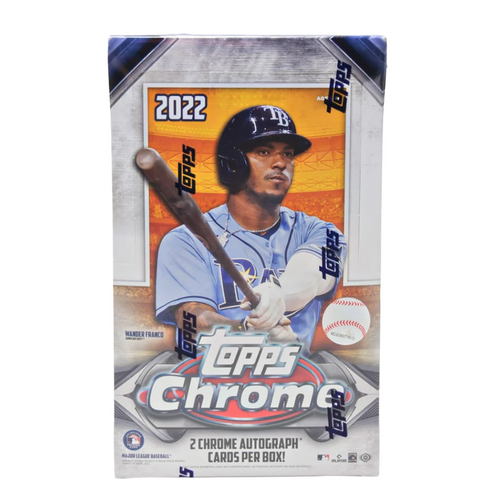 2022 Topps Chrome Baseball - Hobby Box With 1 Silver Pack