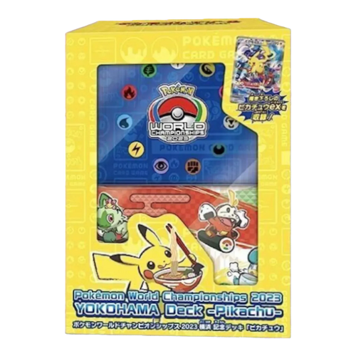 Pokemon Japan: 2023 World Championships Yokohama Deck: Pikachu ex