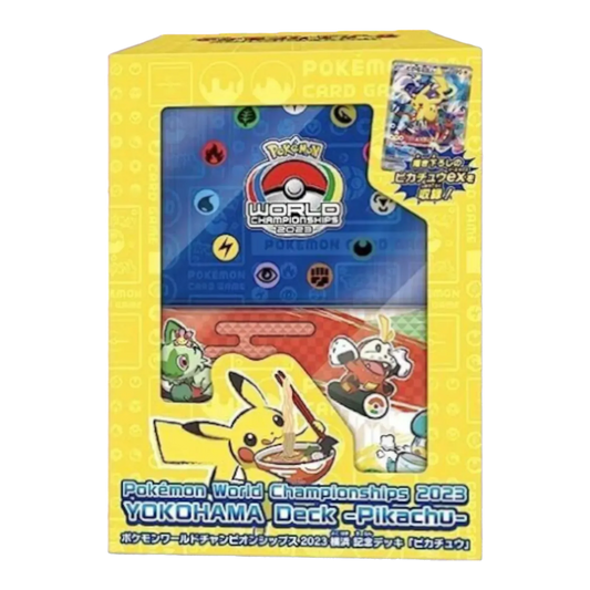 Pokemon Japan: 2023 World Championships Yokohama Deck: Pikachu ex