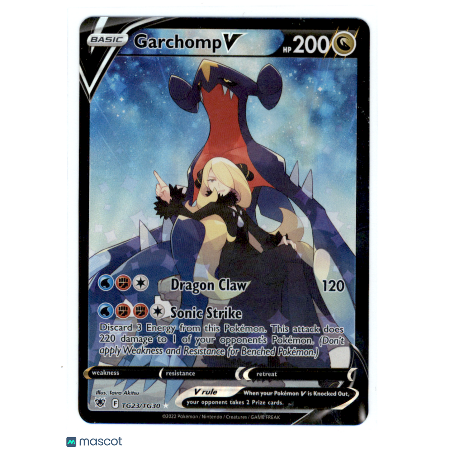 2022 Astral Radiance Garchomp V #TG23/TG30 CSR