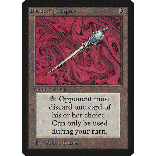 Disrupting Scepter [Limited Edition Beta]