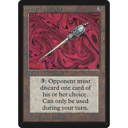 Disrupting Scepter [Limited Edition Beta]