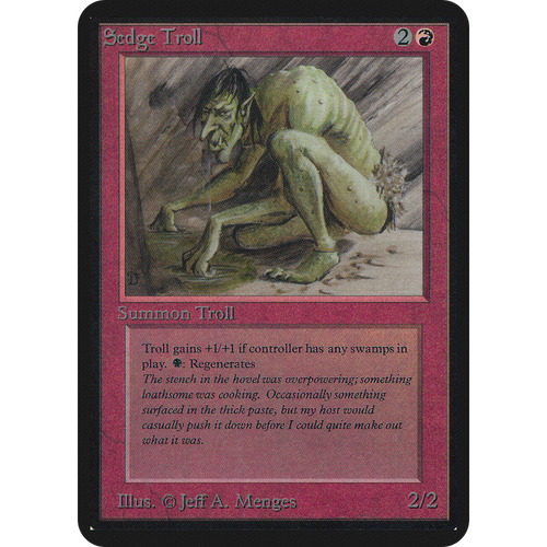 Sedge Troll [Limited Edition Alpha]