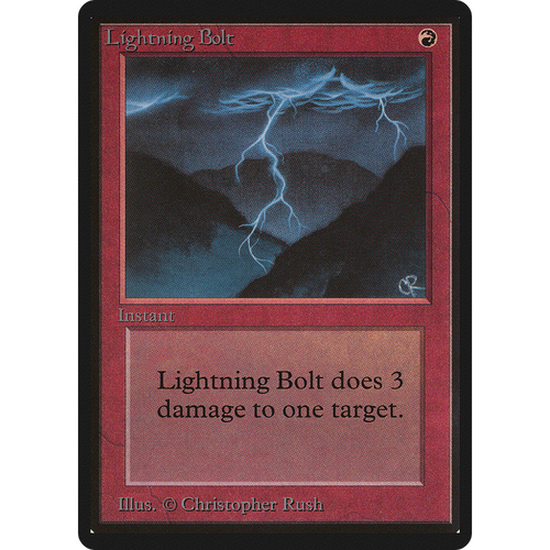 Lightning Bolt [Limited Edition Beta]