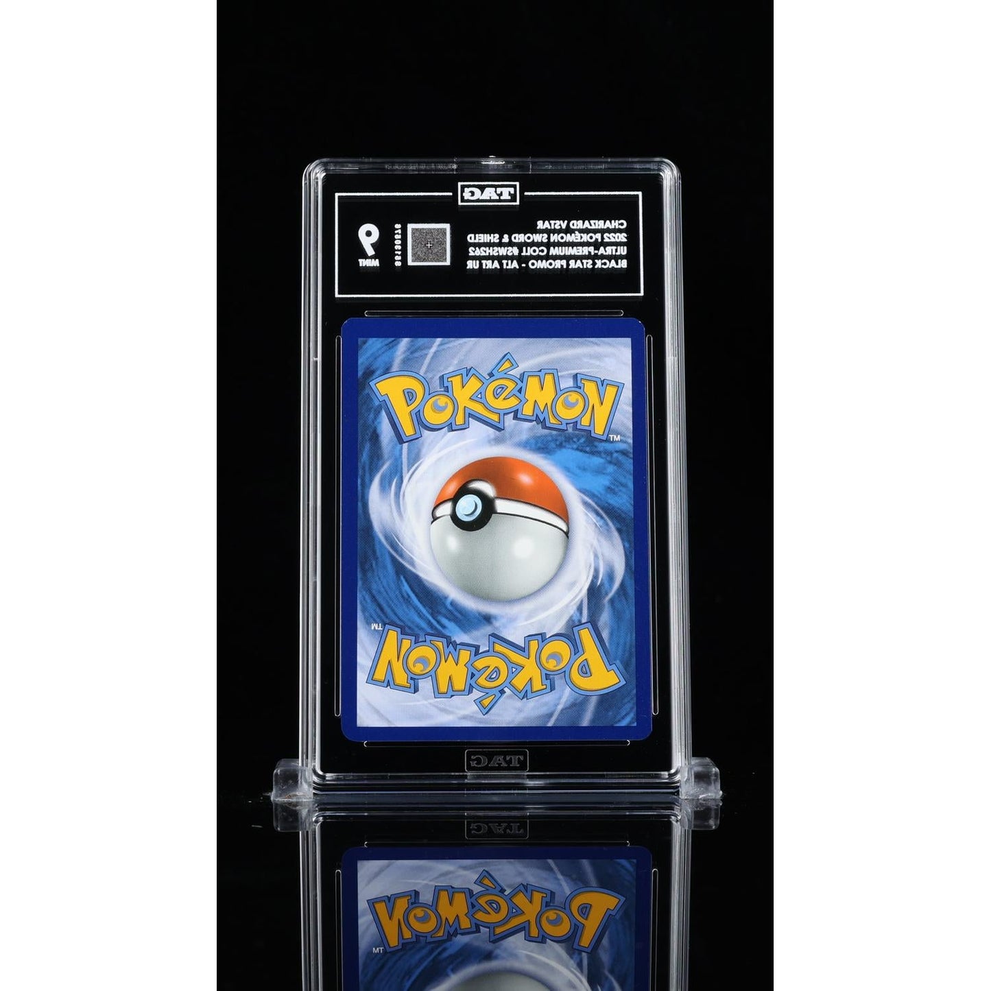 2022 Pokémon Sword & Shield Black Star Promos Charizard VSTAR #SWSH262 TAG 9