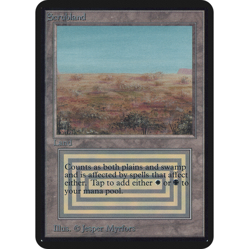 Scrubland [Limited Edition Alpha]