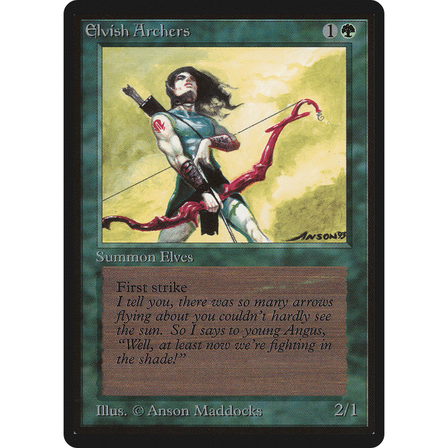 Elvish Archers [Limited Edition Beta]