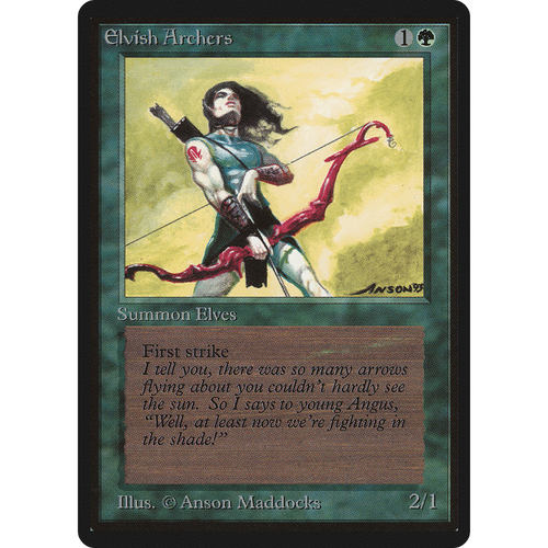 Elvish Archers [Limited Edition Beta]