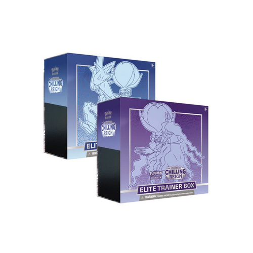Pokemon Scarlet and Violet Chilling Reign Elite Trainer Box