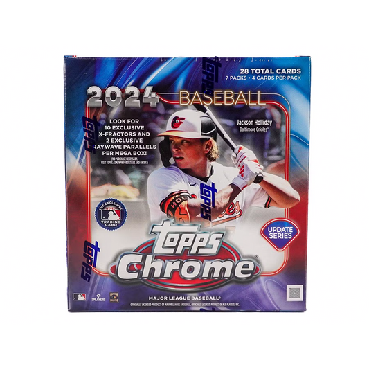 2024 Topps Chrome Update Series Baseball Mega Box