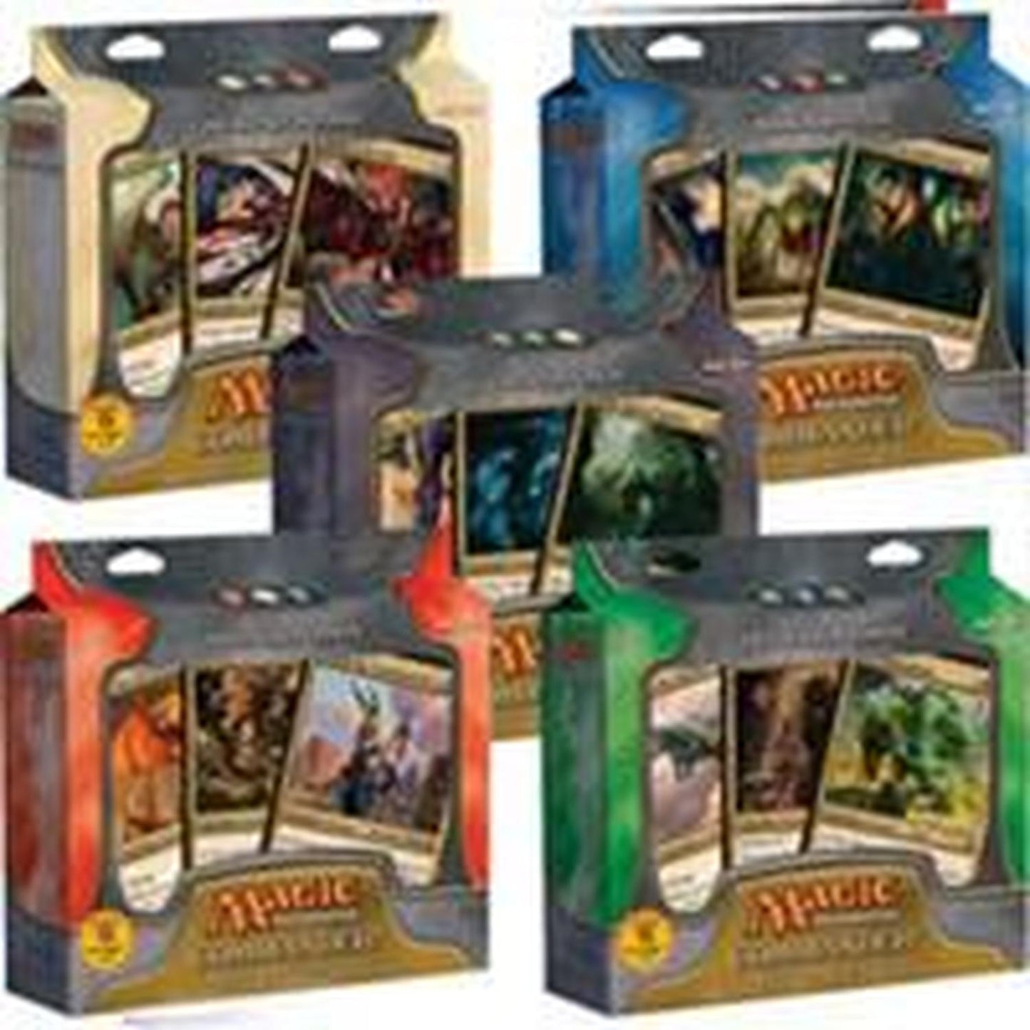 Magic the Gathering: Commander Set of 5 Decks