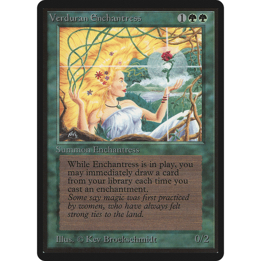 Verduran Enchantress [Limited Edition Beta]