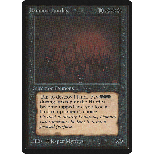 Demonic Hordes [Limited Edition Beta]