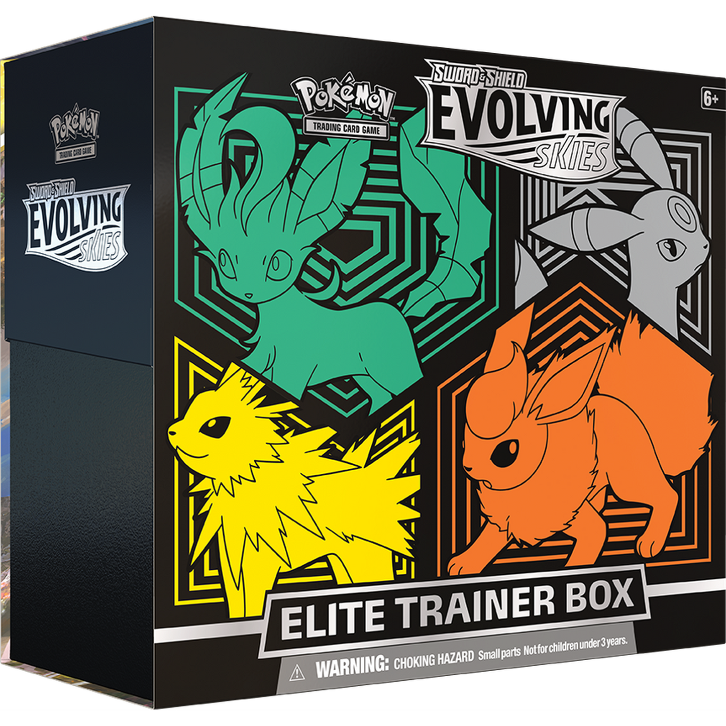Sword & Shield: Evolving Skies - Elite Trainer Box (Flareon/Jolteon/Umbreon/Leafeon)