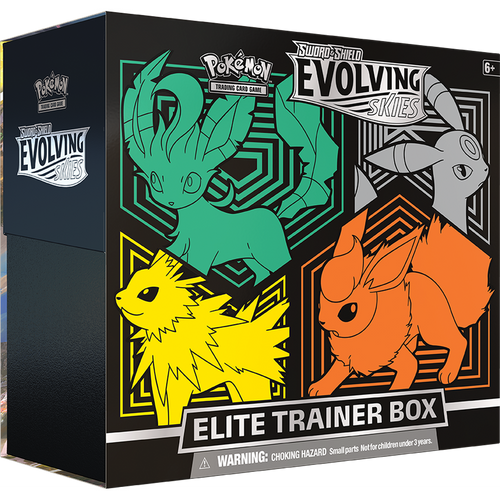 Sword & Shield: Evolving Skies - Elite Trainer Box (Flareon/Jolteon/Umbreon/Leafeon)