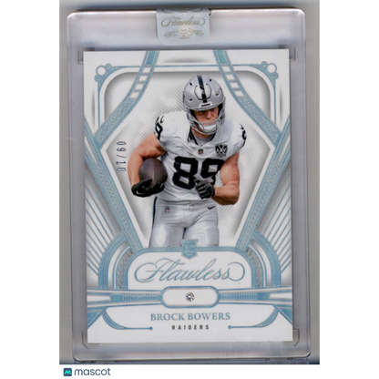 2025 Panini Flawless Football Brock Bowers #106 /10