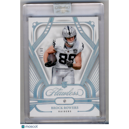 2025 Panini Flawless Football Brock Bowers #106 /10