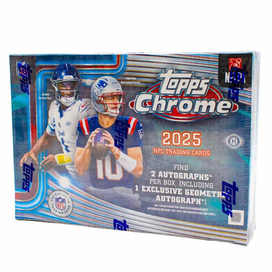 2025 Topps Chrome Football Breakers Delight Box