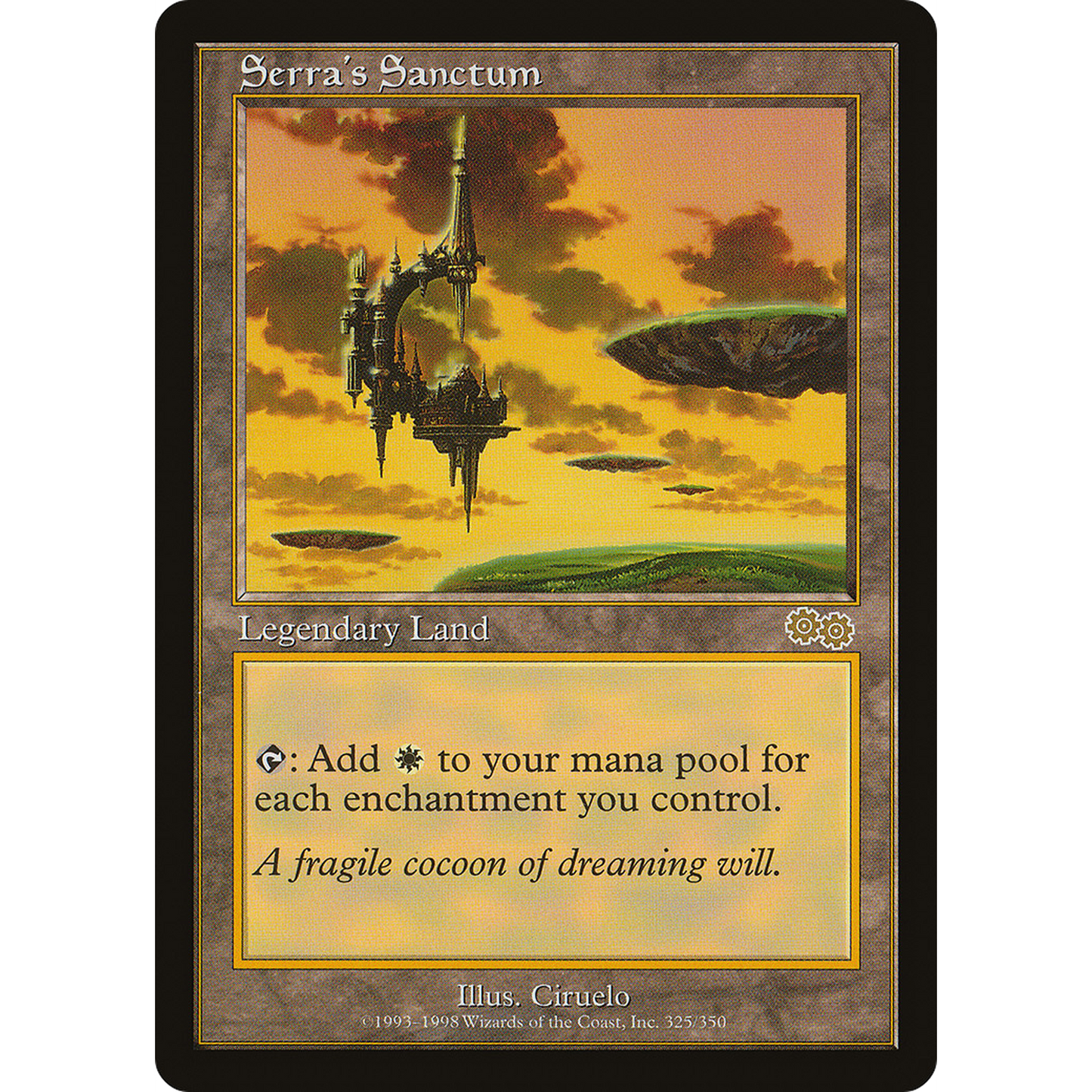 Serra's Sanctum [Urza's Saga]