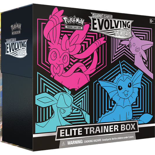 Sword & Shield: Evolving Skies - Elite Trainer Box (Glaceon/Vaporeon/Sylveon/Espeon)