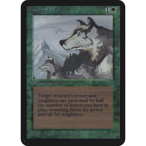 Aspect of Wolf [Limited Edition Alpha]