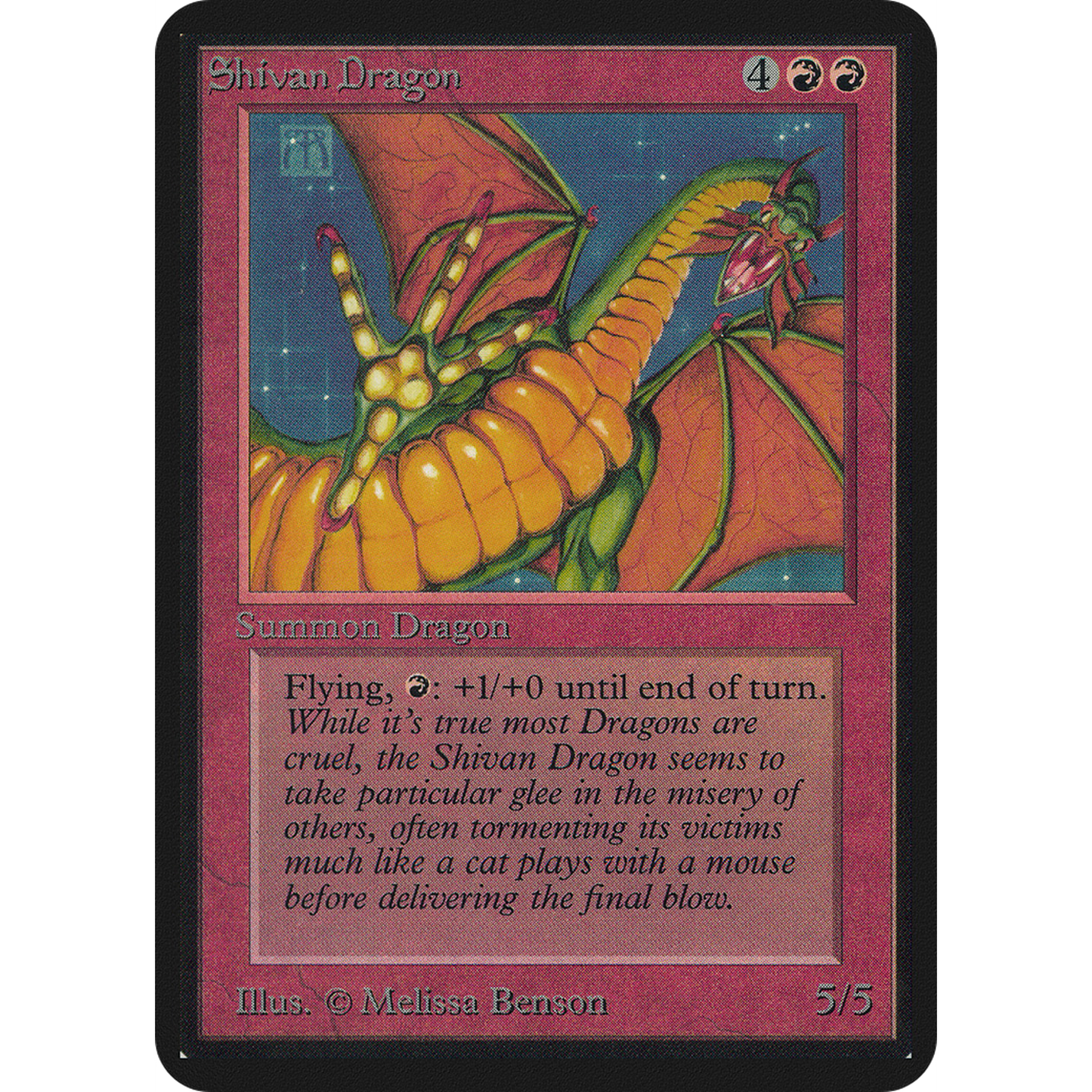 Shivan Dragon [Limited Edition Alpha]