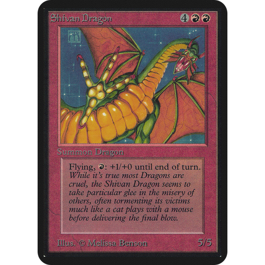 Shivan Dragon [Limited Edition Alpha]