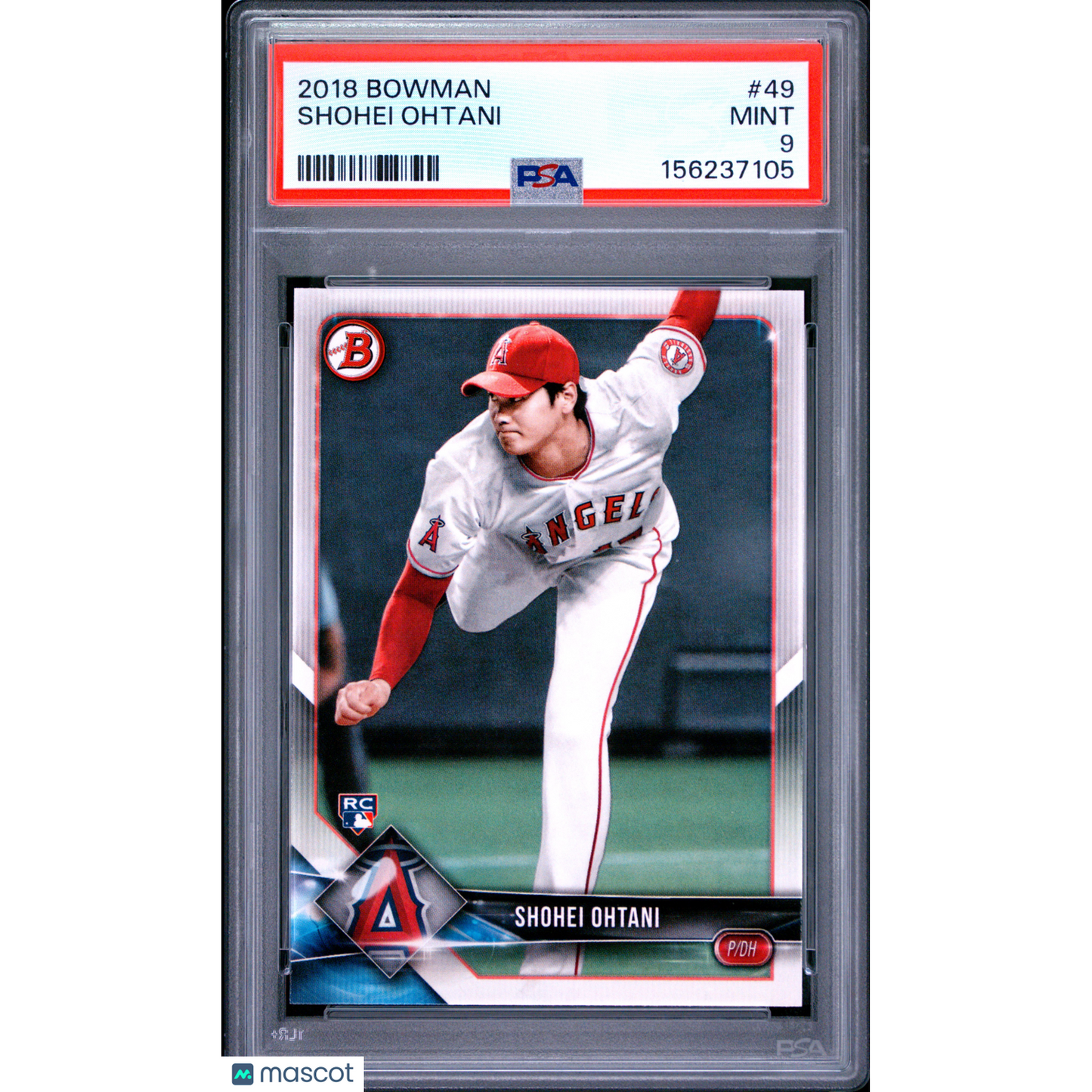 2018 Bowman Shohei Ohtani #49 PSA 9