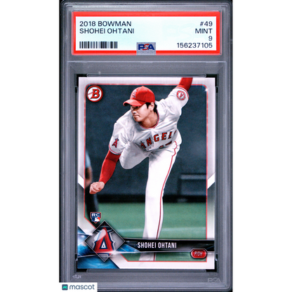 2018 Bowman Shohei Ohtani #49 PSA 9
