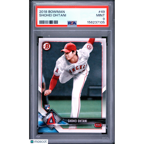 2018 Bowman Shohei Ohtani #49 PSA 9