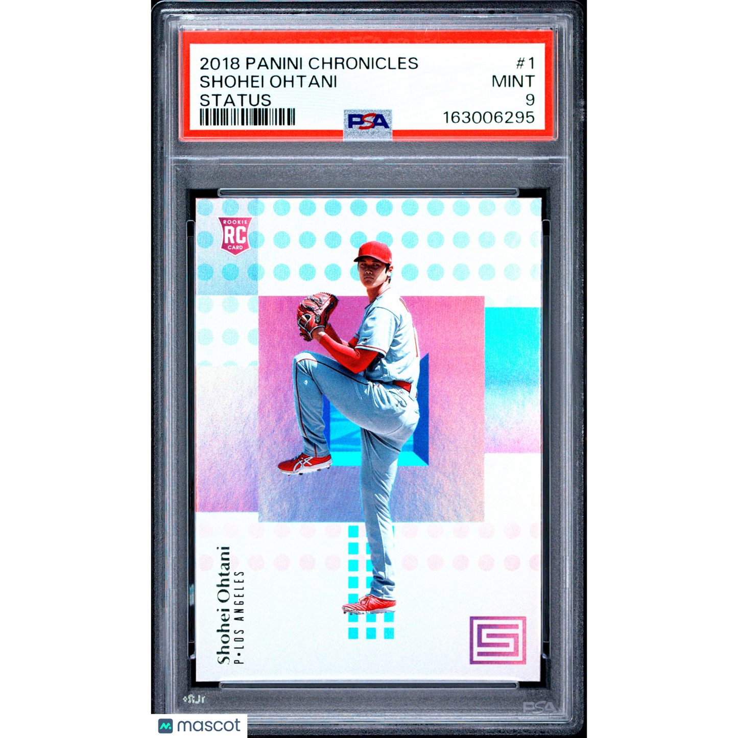 2018 Panini Chronicles Status Shohei Ohtani #1 PSA 9
