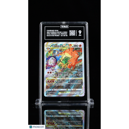 2022 Pokémon Sword & Shield Black Star Promos Charizard VSTAR #SWSH262 TAG 9