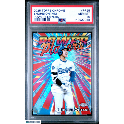2025 Topps Chrome Power Players Shohei Ohtani #PP25 PSA 10