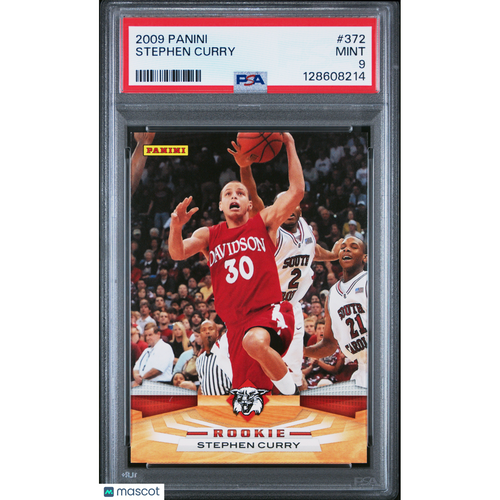 2009 Panini Stephen Curry #372 PSA 9