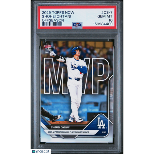 2025 Topps Now Offseason Shohei Ohtani #OS-7 PSA 10
