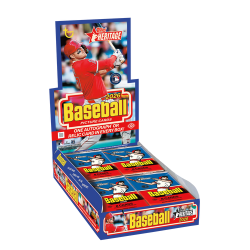 2026 Topps Heritage Baseball - Hobby Box