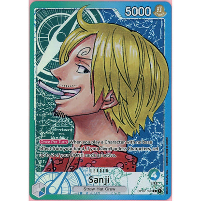 One Piece Single: Sanji OP02-026 Paramount War (2022) NM